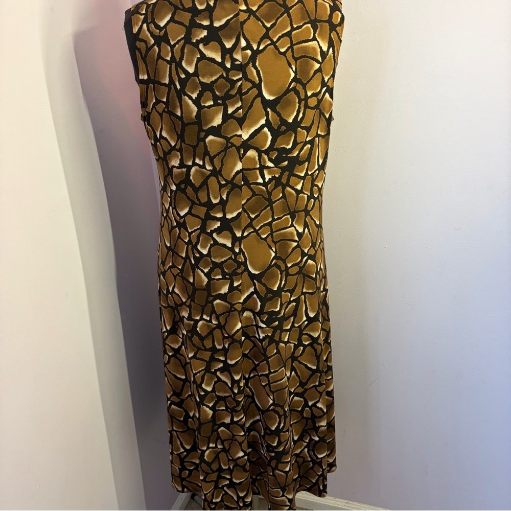 Chico's Brown and Black Dress, EUC, Size3(XL) - Picture 3 of 10